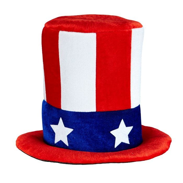 USA Striped Top Hat