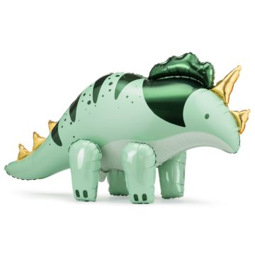 Foil balloon dinosaur green - 101x60.5 cm