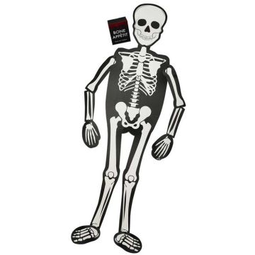 Serving Halloween Skeleton 150 x 130 cm