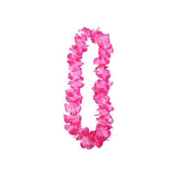 Hawaiian Lei Necklace Pink