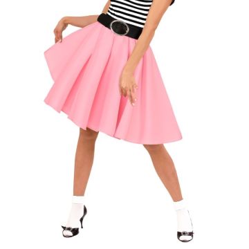 Pink rock'n'roll skirt - Onesize