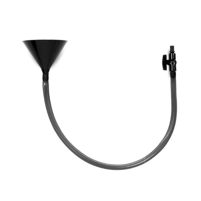 Funnel beer bong black - 1 meter