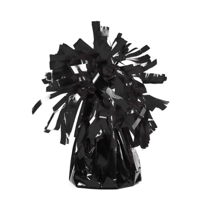 Black foil balloon weight 130 g 