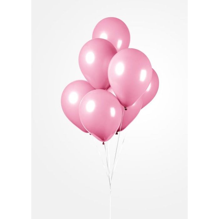 Pink Balloons 50x - 30 cm 