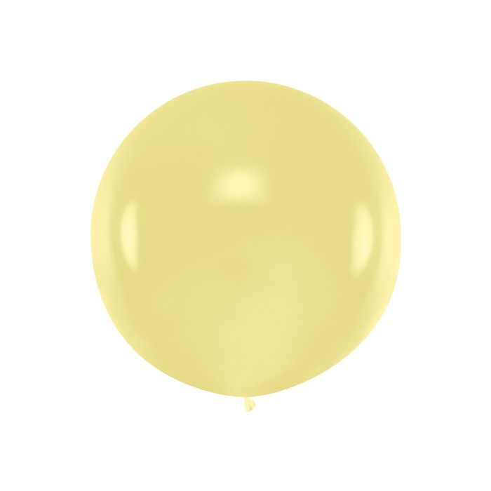 Giant pastel cream balloon - 1 Meter