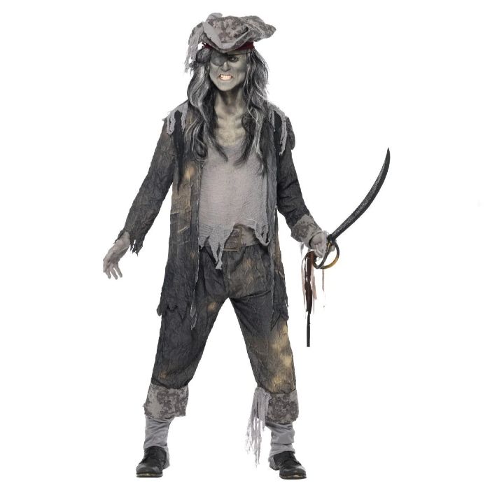 Spooky ghost pirate costume 