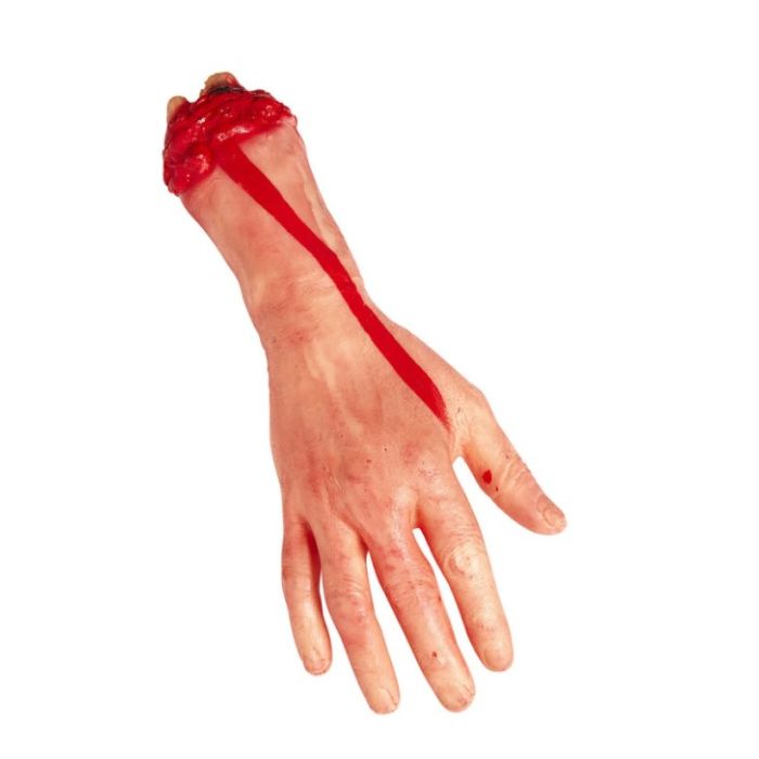 Bloody Severed Hand - 12x30 cm