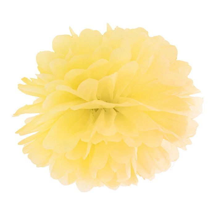 Neon Yellow Pompom - 30 cm