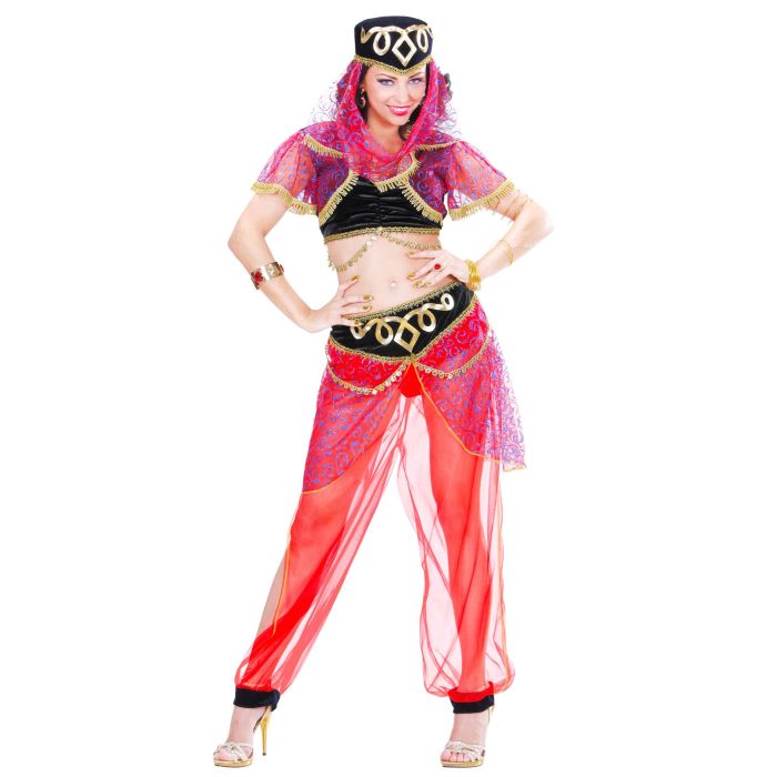 Harem dancer costume for ladies