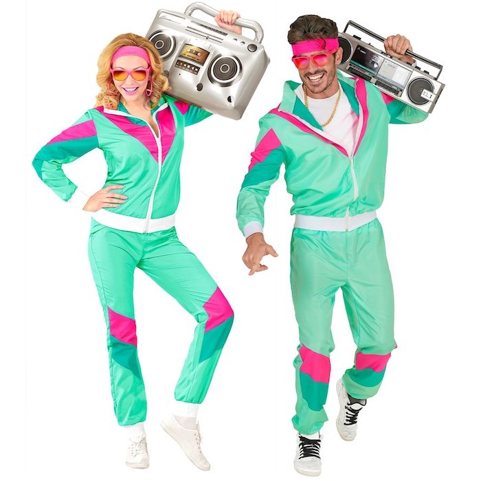 Mint retro tracksuit - 2 pieces