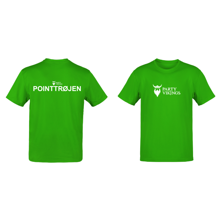 Green polka dot t-shirt - unisex