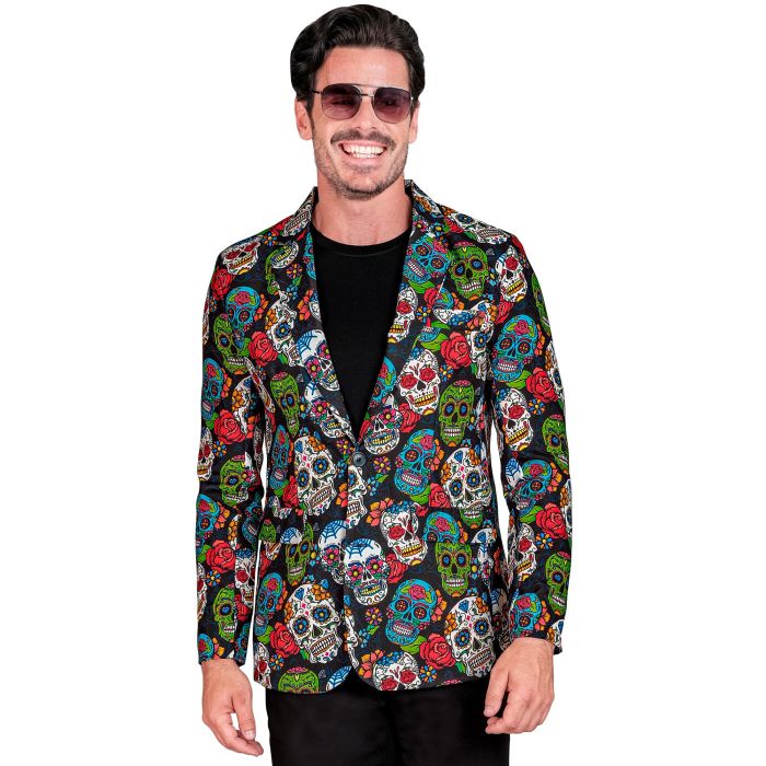 Multicoloured Skull Jacket