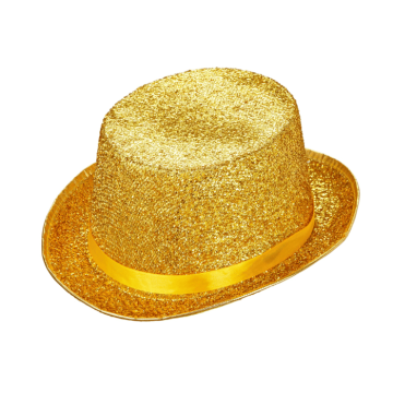 Gold Glitter Party Hat