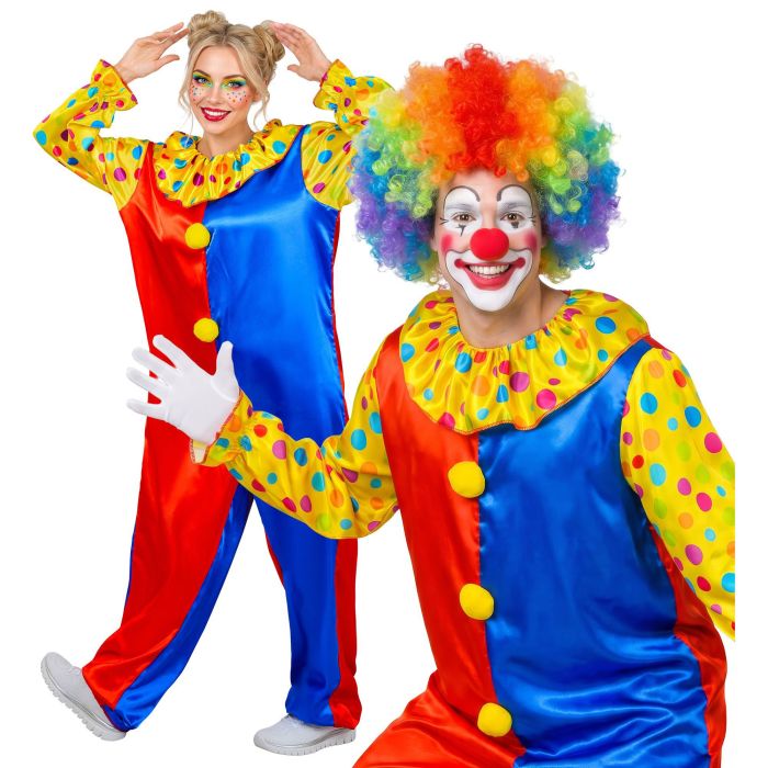 Clown Costume with Polka Dots