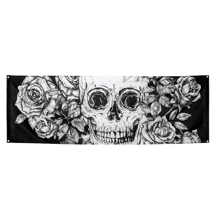 Skull Banner - 74 x 220 cm