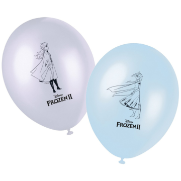 Frozen 2 Balloons 8x - 27 cm