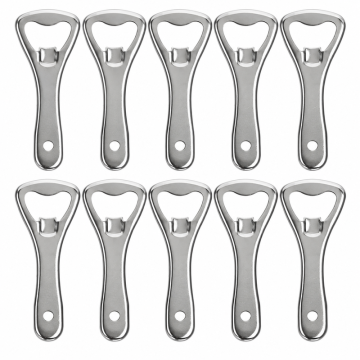 Metal Bottle Opener 10x - 9 cm
