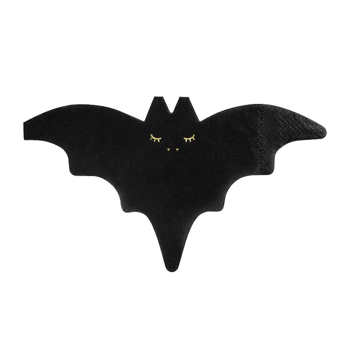 Halloween bat napkins 20x