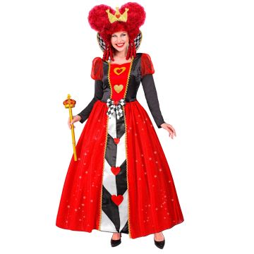 Queen of Hearts costume for ladies