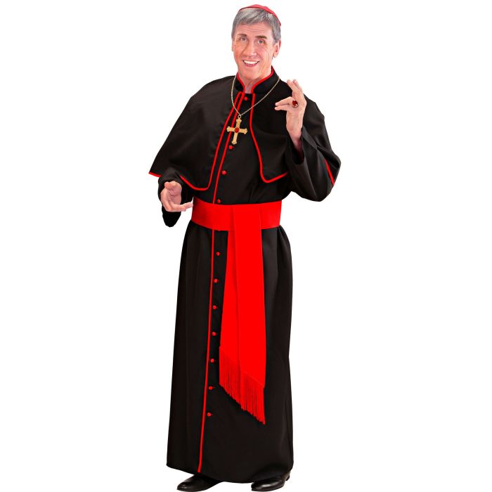 Cardinal costume with scarf