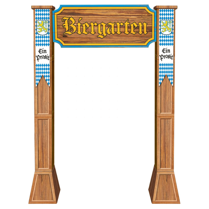 Oktoberfest welcome arch - 230x162 cm