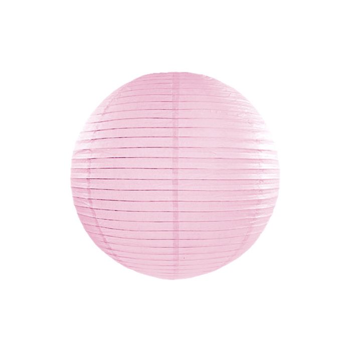 Pink paper lantern - 35 cm