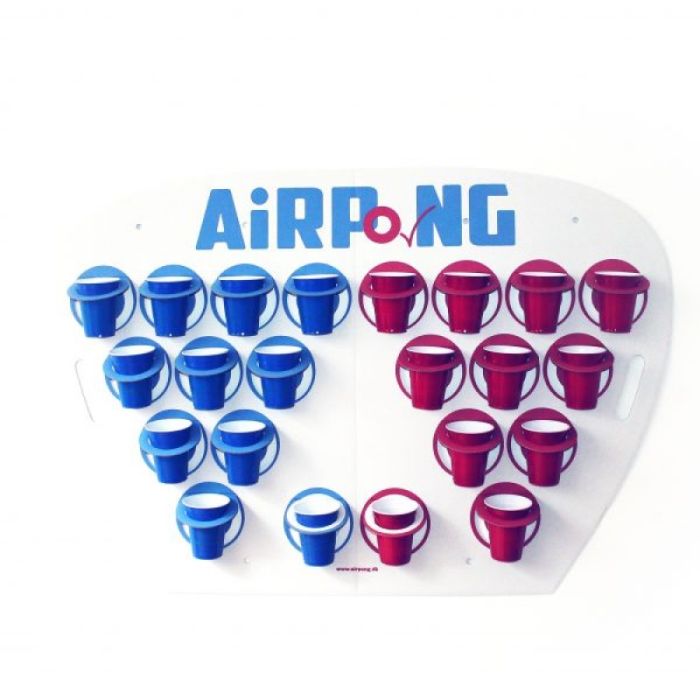 Air Pong Set - 2x Balls & 24x Cups
