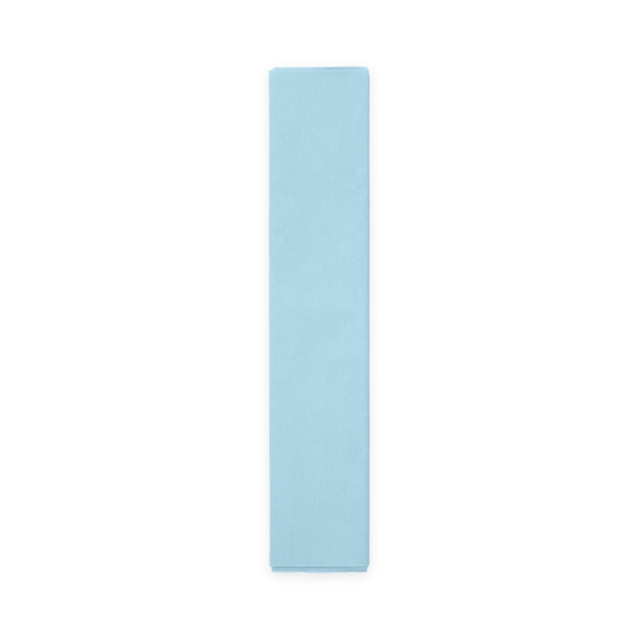 Baby blue crepe streamer paper 50x250 cm
