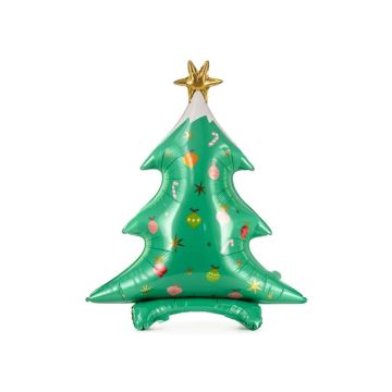 Christmas Tree Balloon in Foil - 78x94 cm