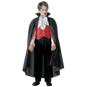 Vampire costume for boys with bow tie