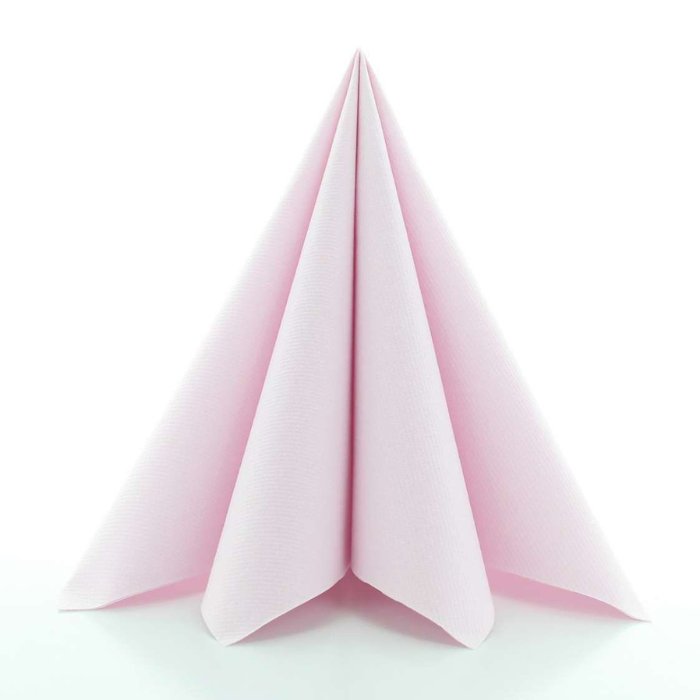 Luxury napkins pink 12x - 40x40 cm