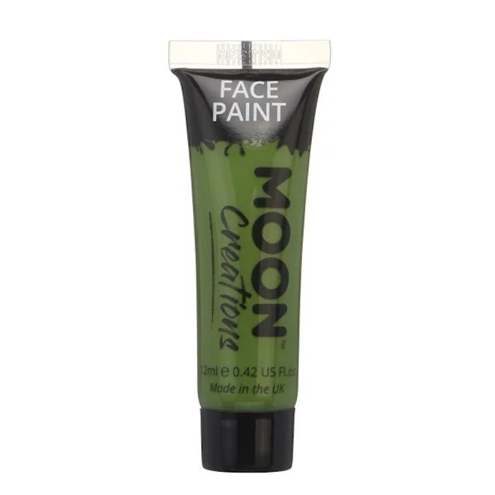 Green Face Paint 12 ml Moon Creations