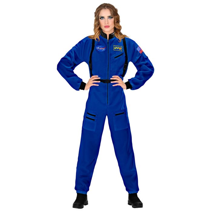 Blue Astronaut Costume for Women