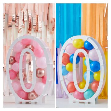 Balloon Number Frame - 0