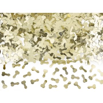 Gold Penis Confetti - 30 g