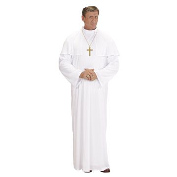 Pope Costume with Robe and Skullcap