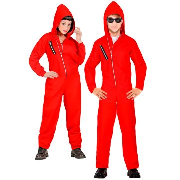 Red Robber Jumpsuit for Children