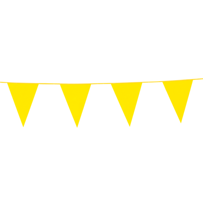 Yellow Bunting 20 x 30 cm - 10 m