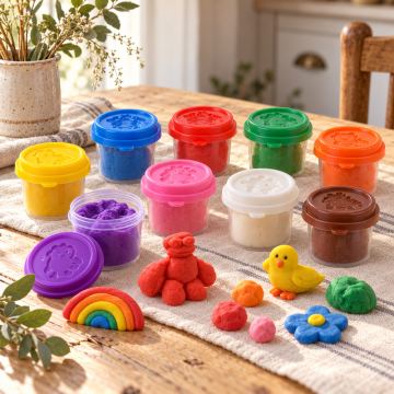 Modelling Clay in Tubs, 10 pcs. à 55 g