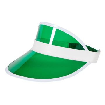 Green sun visor - onesize