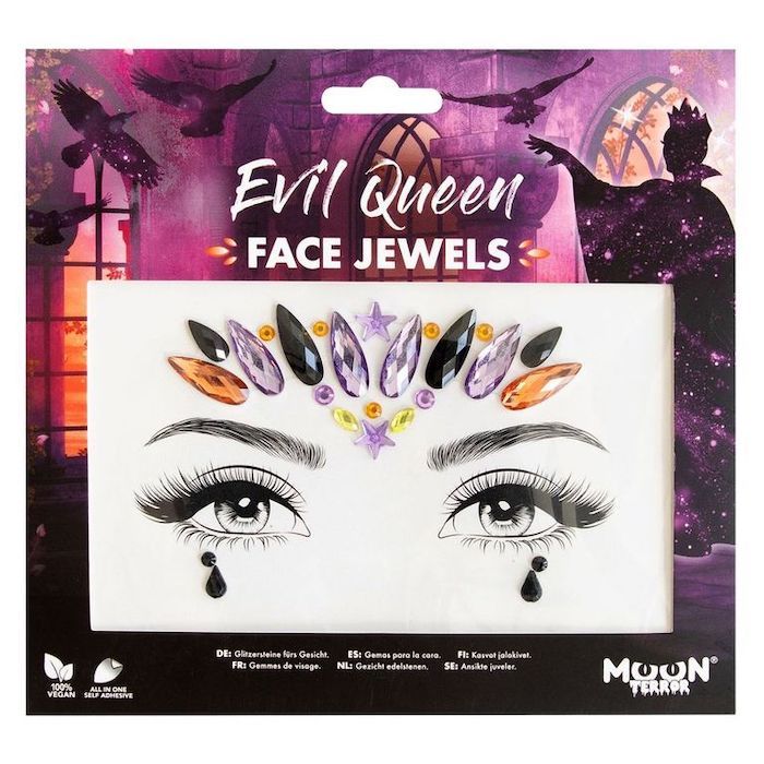 Evil Queen face jewels