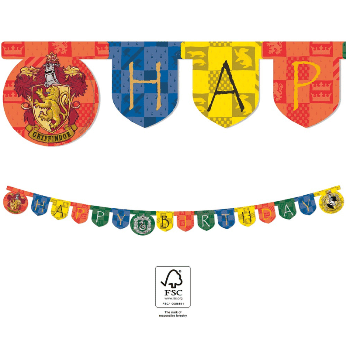 Harry Potter® birthday garland - 2 metres