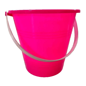 Full Moon Party Decorative Bucket Pink - 1L