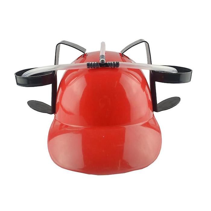 Beer Helmet - Red