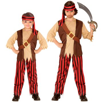 Pirate Costume with Headscarf