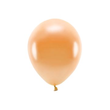 Metallic Orange Balloons 10x - 30 cm