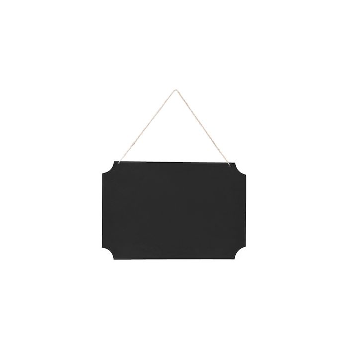 Hanging black board - 45 x 30 cm