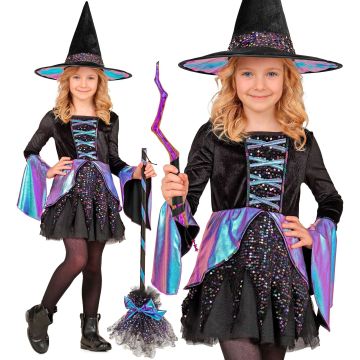 Witch Dress with Hat for Girls