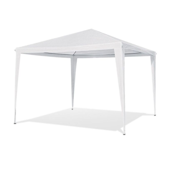 Outdoor gazebo white 3x3 m