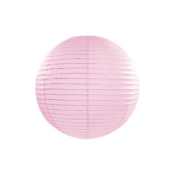 Pink paper lantern - 35 cm